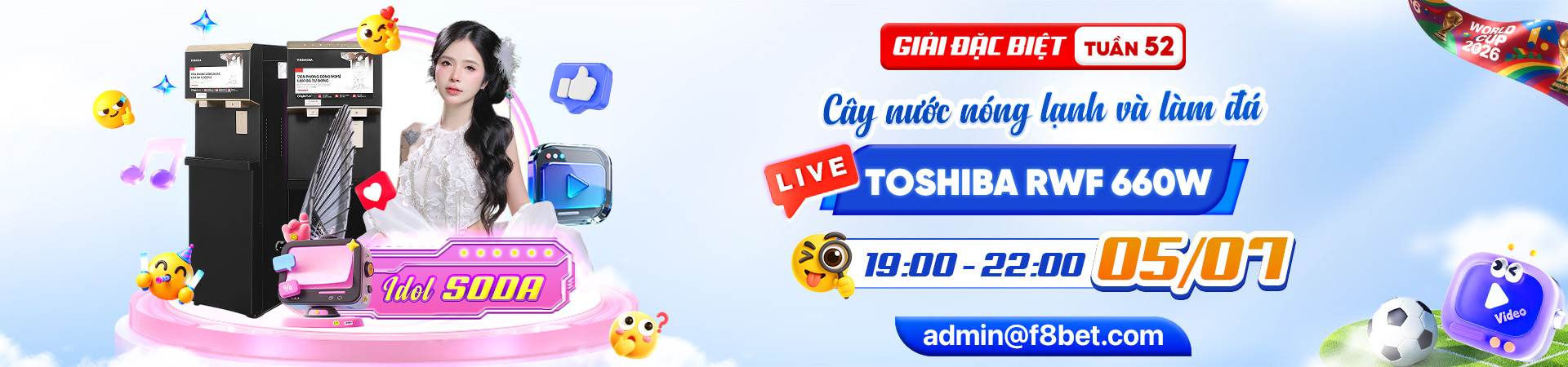 f8bet banner trao giải megalive tuần 52